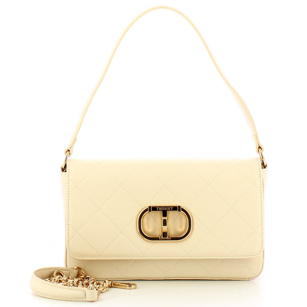 Twinset - Medium Shoulder Bag Old White - 242TB7252 - OLD/WHITE