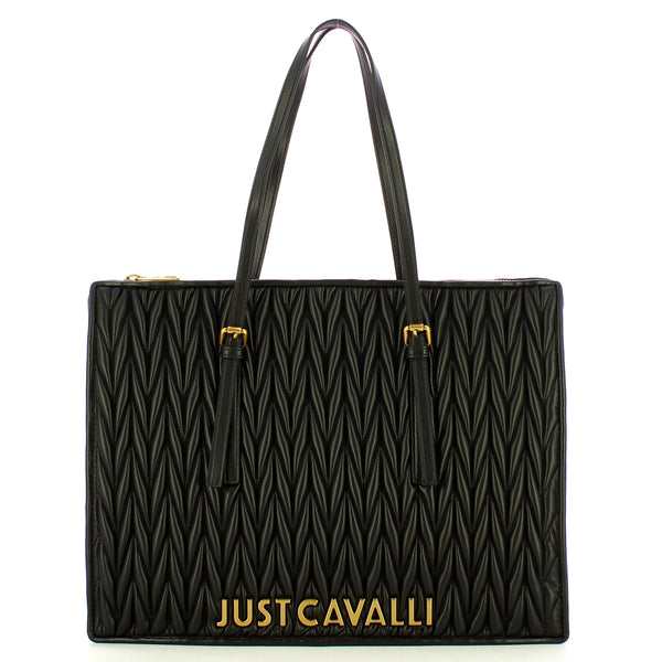 Just Cavalli - Borsa a spalla Metal Just Cavalli Black - 77RA4BD4ZSB21 - BLACK