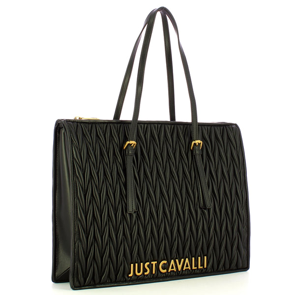 Just Cavalli - Borsa a spalla Metal Just Cavalli Black - 77RA4BD4ZSB21 - BLACK