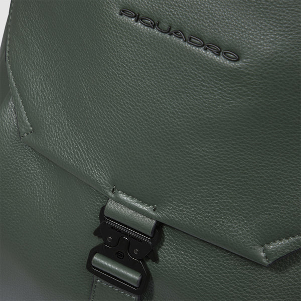 Piquadro - Than Roll-Top Verde 15.6" Laptop Backpack - CA6612S135 - VERDE