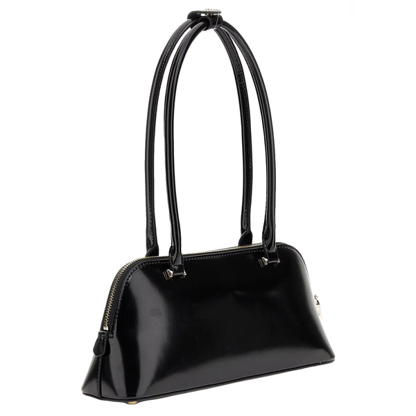 Guess - Arnela Vernice Black Shoulder Bag - HWNG9496080 - BLACK