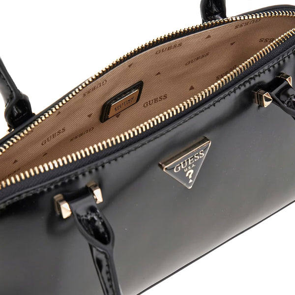 Guess - Arnela Vernice Black Shoulder Bag - HWNG9496080 - BLACK