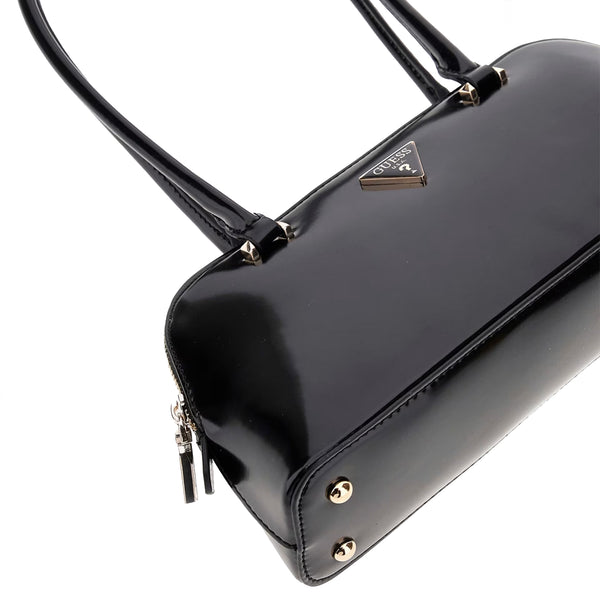Guess - Arnela Vernice Black Shoulder Bag - HWNG9496080 - BLACK