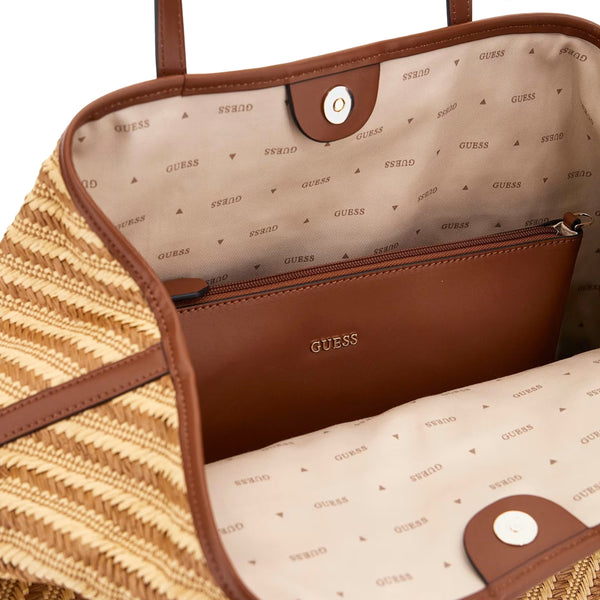 Guess - Vikki II Natural Cognac Shopper - HWWS9318290 - NATURAL/COGNAC