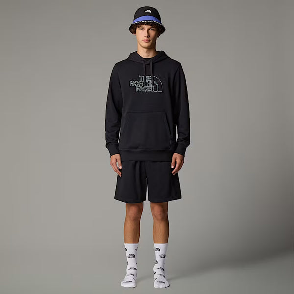 The North Face - Drew Peak TNF Black Duck Green Hoodie - NF0A8C1B - TNF/BLACK/DUCK/GREEN