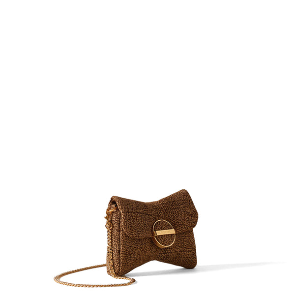 Borbonese - Coquette OP Naturale Mini Crossbody Bag - 91010021684 - OP/NATURALE