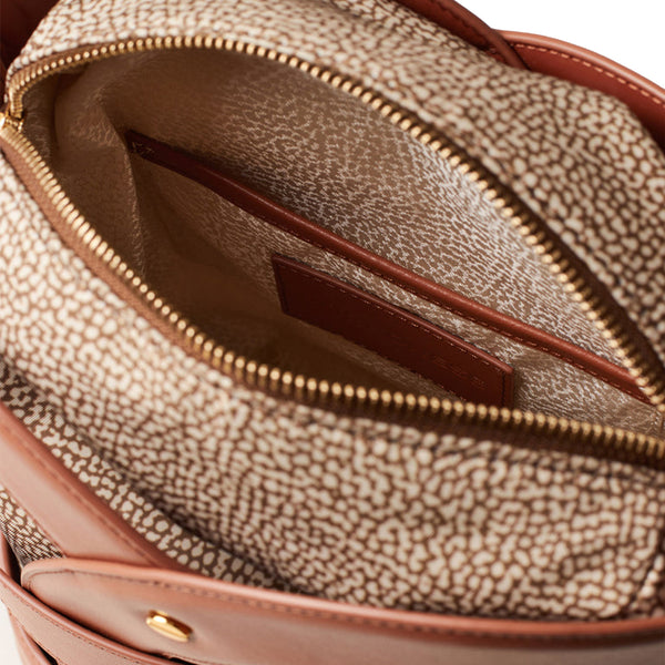 Borbonese - All Round Coconut Bucket Bag - 910100530057 - COCONUT