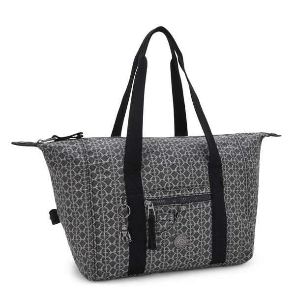 Kipling - Borsa a spalla Casual Art Grey Denim Jacquard - KPKI8094 - GREY/DENIM/JQ