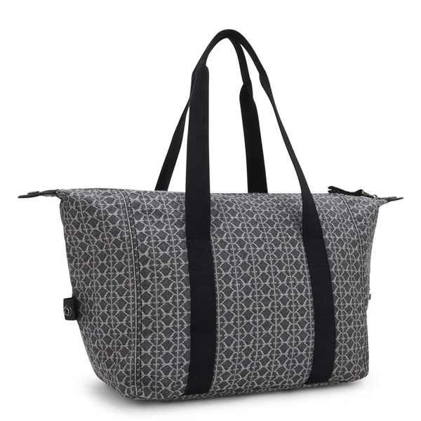 Kipling - Borsa a spalla Casual Art Grey Denim Jacquard - KPKI8094 - GREY/DENIM/JQ