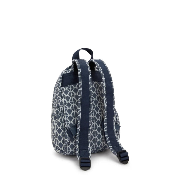 Kipling - Zainetto Delia Mini Navy Sign Jacquard - KPKI8035 - NAVY/SIGN/JQ