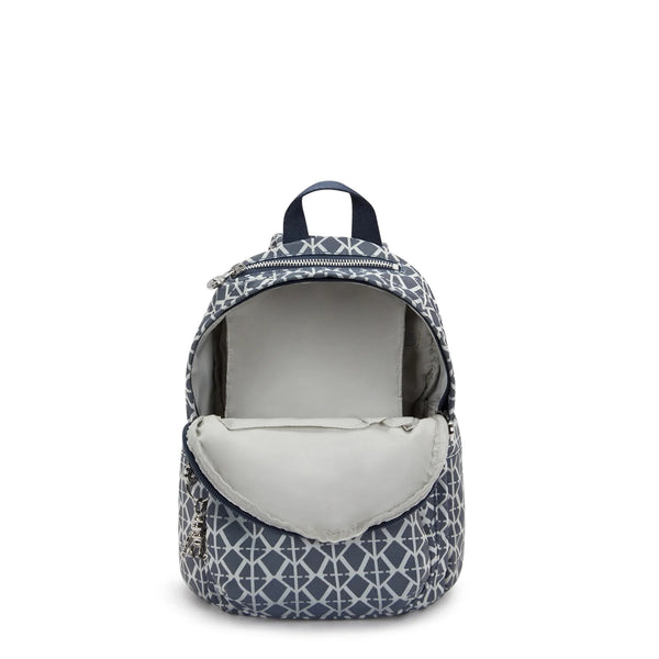 Kipling - Zainetto Delia Mini Navy Sign Jacquard - KPKI8035 - NAVY/SIGN/JQ