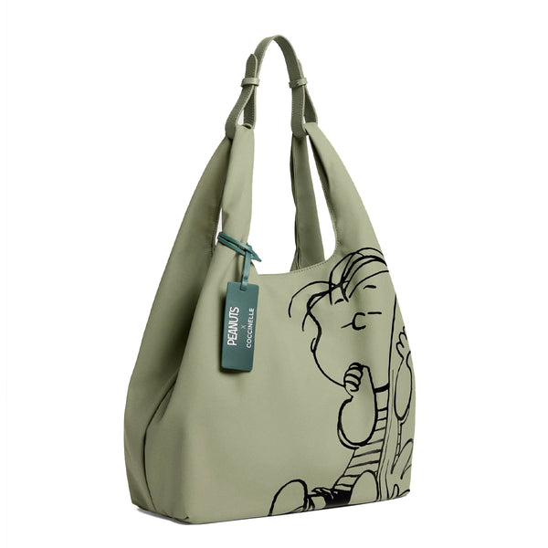 Coccinelle - Borsa a mano Peanuts Greenery - T1E110101 - GREENERY/GREENE