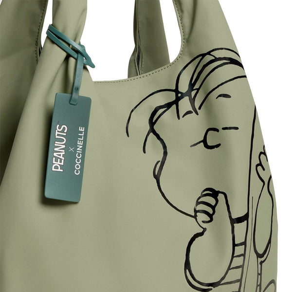 Coccinelle - Borsa a mano Peanuts Greenery - T1E110101 - GREENERY/GREENE