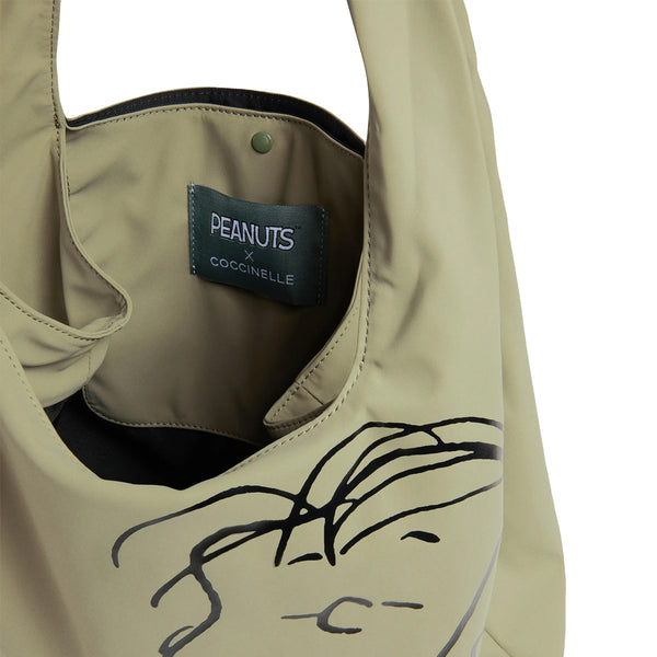 Coccinelle - Borsa a mano Peanuts Greenery - T1E110101 - GREENERY/GREENE