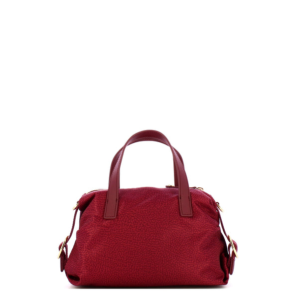 Borbonese - Bauletto Mini OP Naturale Merlot - 91010042AH1 - MERLOT