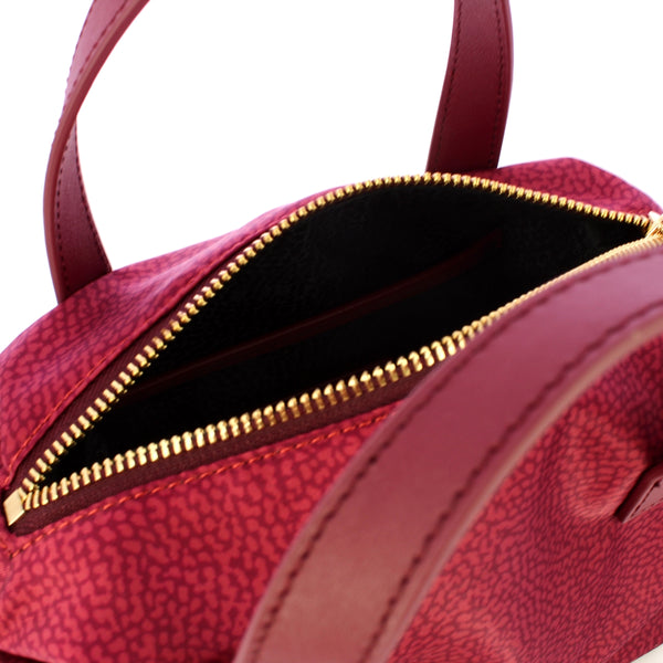 Borbonese - Bauletto Mini OP Naturale Merlot - 91010042AH1 - MERLOT
