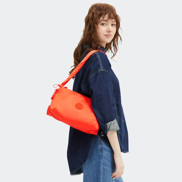 Kipling - Borsa a spalla Eleni M Open Orange - KPKI8118 - OPEN/ORANGE/GZ