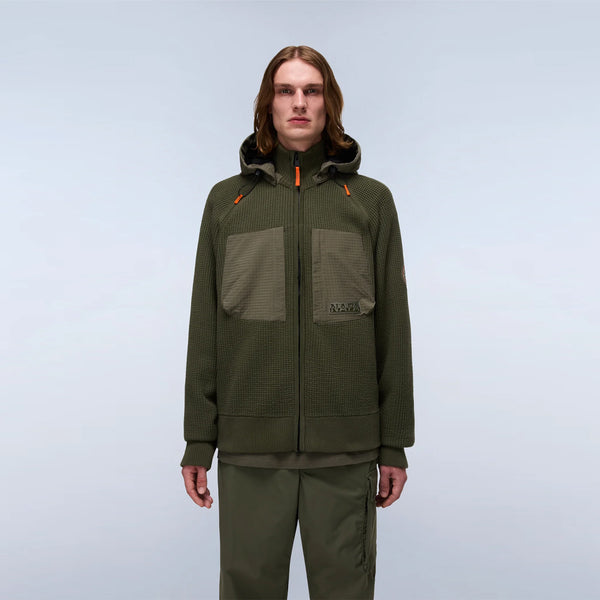 Napapijri - Giacca in maglia Vanoi Tea Leaf - NP0A88SI - TEA/LEAF/G0A