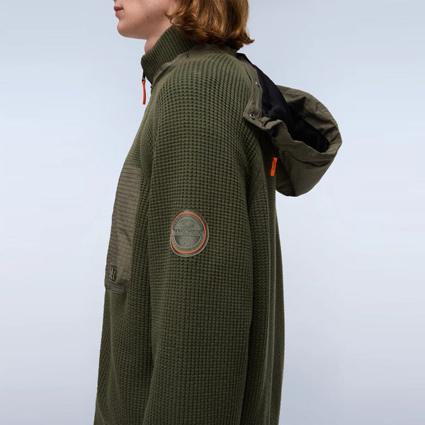 Napapijri - Giacca in maglia Vanoi Tea Leaf - NP0A88SI - TEA/LEAF/G0A