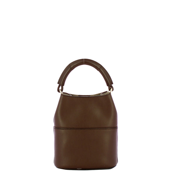 Furla - Mini Secchiello Sfera Espresso Vaniglia - WE00832BX3169 - ESPRESSO+VANIGLIA/INT.