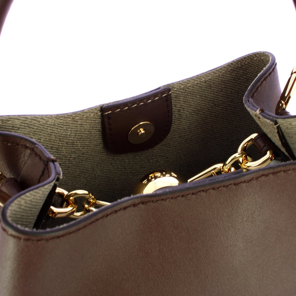 Furla - Mini Secchiello Sfera Espresso Vaniglia - WE00832BX3169 - ESPRESSO+VANIGLIA/INT.