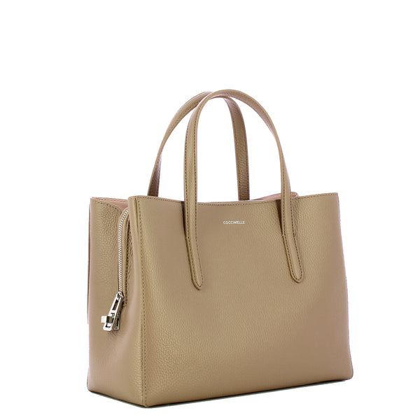 Coccinelle - Borsa a mano Swap Warm Taupe - EVF180180 - WARM/TAUPE