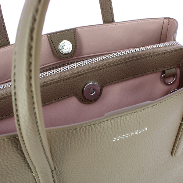 Coccinelle - Borsa a mano Swap Warm Taupe - EVF180180 - WARM/TAUPE