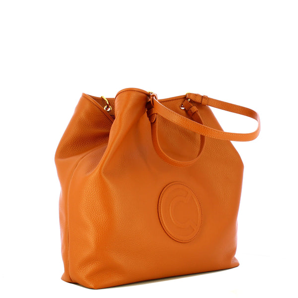 Coccinelle - Borsa a spala Callisto Cuir - E1A110160 - CUIR