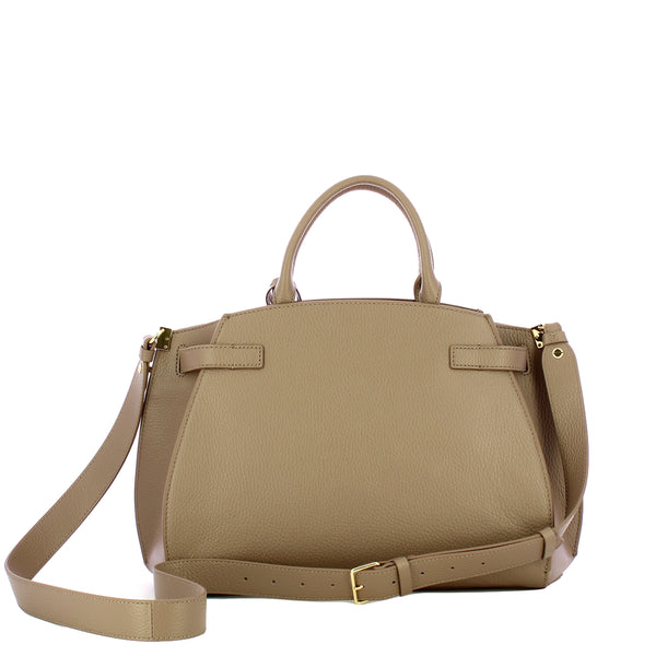 Coccinelle - Borsa a mano Kliche media Warm Taupe - EGP180280 - WARM/TAUPE