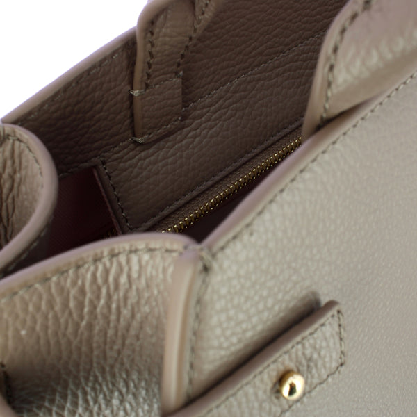 Coccinelle - Borsa a mano Kliche media Warm Taupe - EGP180280 - WARM/TAUPE