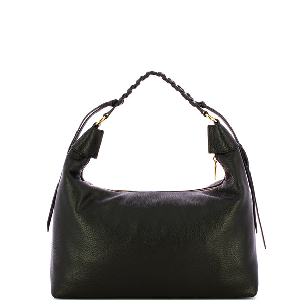 Coccinelle - Hobo bag Rhea Noir - EDF130180 - NOIR/NOIR