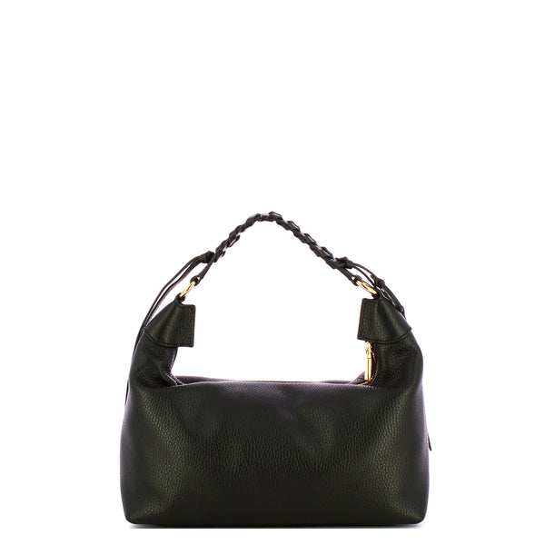 Coccinelle - Hobo bag piccola Rhea Noir - EDF130280 - NOIR/NOIR