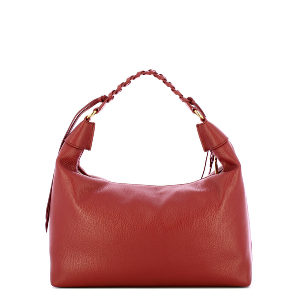 Coccinelle - Hobo bag Rhea Brandy - EDF130180 - BRANDY/BRANDY