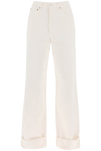 dame wide leg jeans A9159 1183 FORTUNE COOKIE