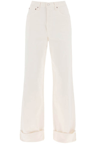 dame wide leg jeans A9159 1183 FORTUNE COOKIE