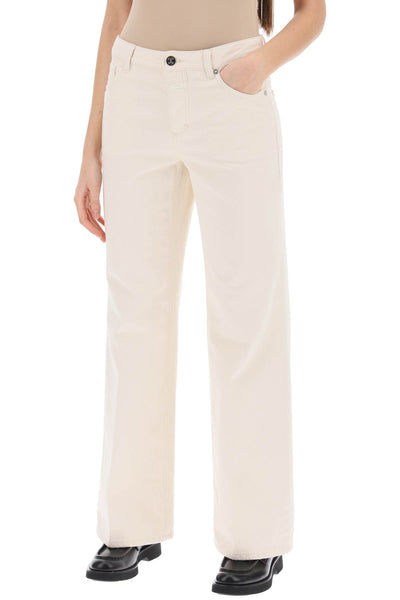 Closed low-waist flared jeans by gill C20564 11P 2E IVORY