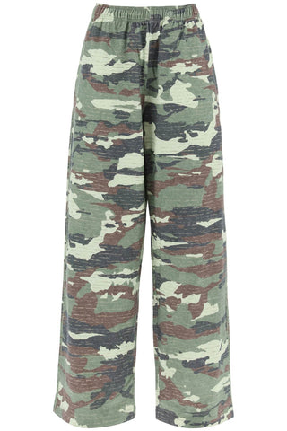 camouflage jersey pants for men CK0106 KHAKI GREEN