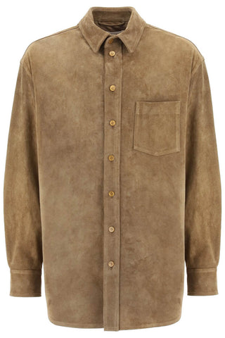suede leather overshirt for CUMY0023U0ULV878 CRETA