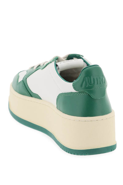 Autry medalist low sneakers EPTLWWB03 WHITE GREEN