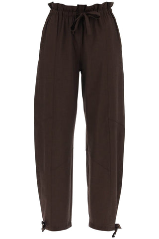 drapey pants in lenz F9152 MOLE