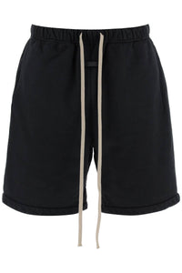 cotton terry sports bermuda shorts FG840 051FLC BLACK