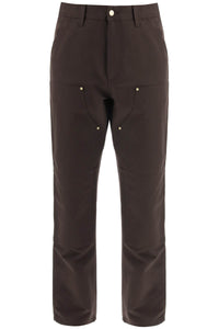 organic cotton double knee pants I031501 TOBACCO BLACK