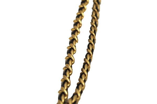 Chanel Black Quilted Caviar Leather Camellia Chain | Italystation.com - Now at italystation.com