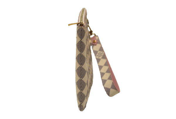 Louis Vuitton Damier Azur City Pouch Wristlet Clutch | Italystation.com - Shop Now at italystation.com