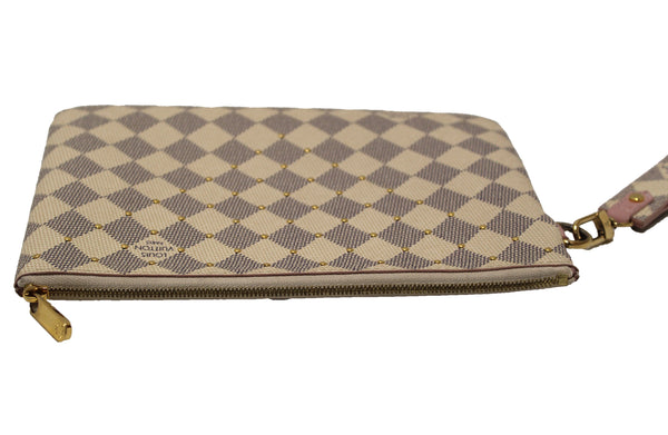 Louis Vuitton Damier Azur City Pouch Wristlet Clutch | Italystation.com - Shop Now at italystation.com