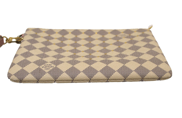 Louis Vuitton Damier Azur City Pouch Wristlet Clutch | Italystation.com - Shop Now at italystation.com