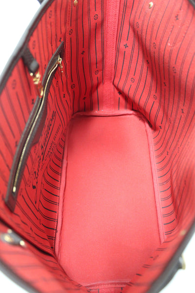 Louis Vuitton Damier Ebene Neverfull MM Shoulder Bag