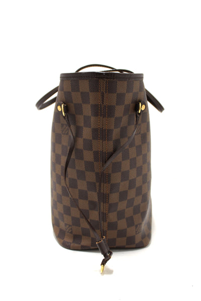 Louis Vuitton Damier Ebene Neverfull MM Shoulder Bag