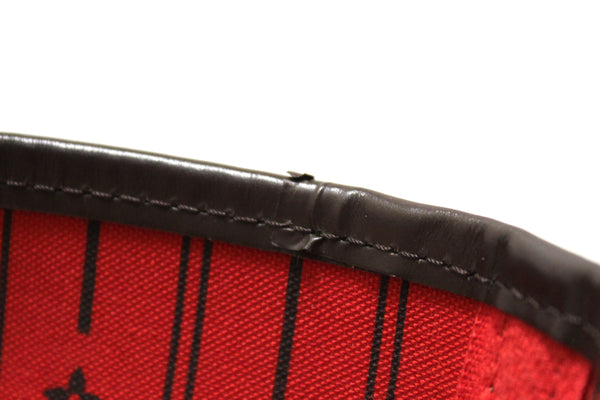 Louis Vuitton Damier Ebene Neverfull MM Shoulder Bag