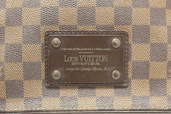 Louis Vuitton Damier Ebene Brooklyn PM Messenger Bag
